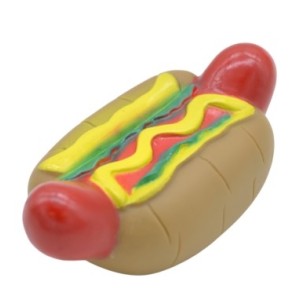 Mordedor Em  Plastico Para  Pets - Hot Dog